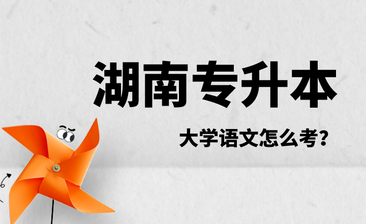 2024年湖南专升本大学语文怎么考?(图1) 湖南专升本