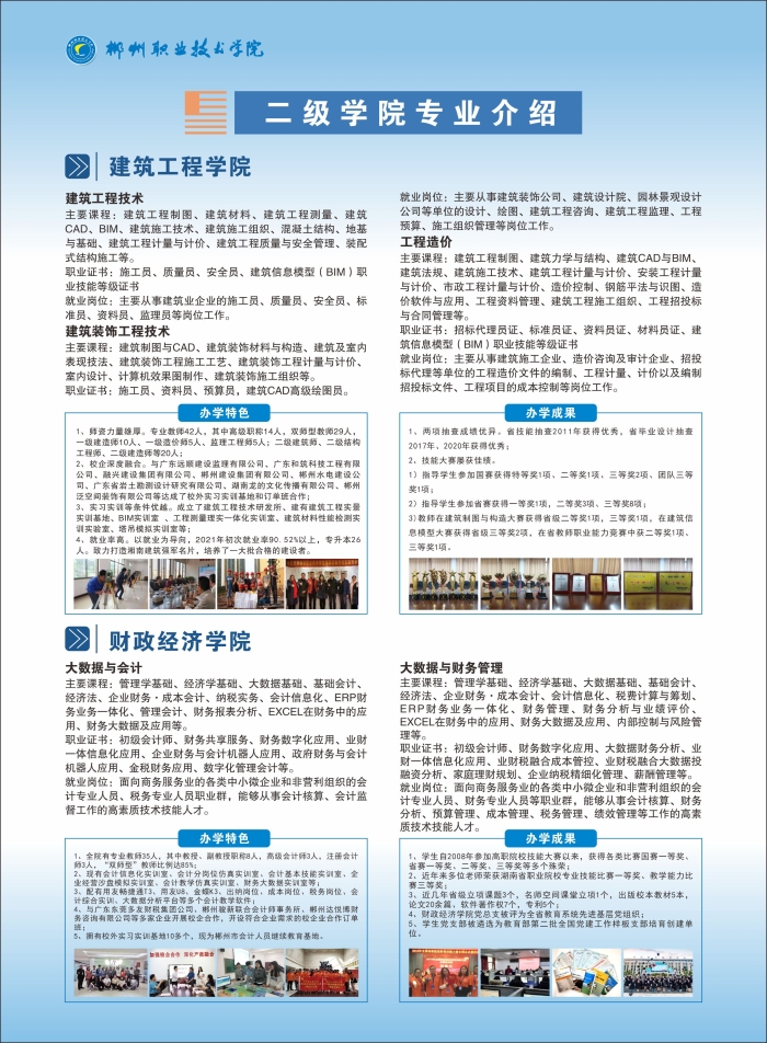 郴州职业技术学院2022年单独招生简章(图4)